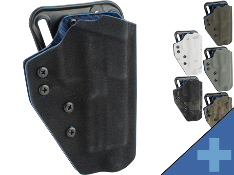 QVO Tactical Secondary OWB Kydex Holster for EMG SAI BLU Series 