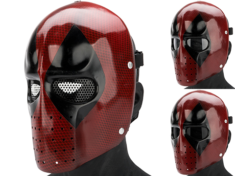 Evike.com R-Custom Fiberglass  Snarky Mercenary Full Face Mask 