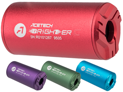 AceTech Brighter C Ver. 2 Compact Rechargeable Tracer Unit (Color: Red)