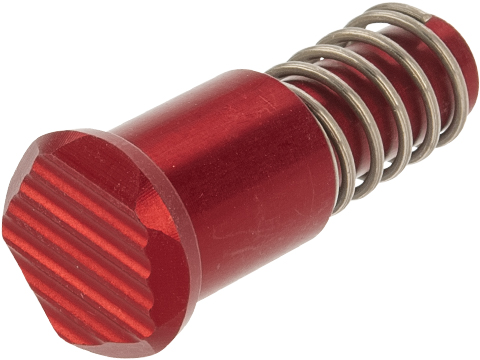 Retro Arms CNC Machined Aluminum Forward Assist for M4 / M16 Series AEG Rifles (Color: Red)