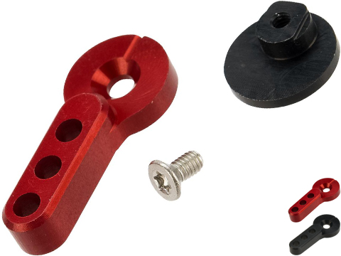 Retro Arms CNC Machined Custom Selector Switch for M4 Series Airsoft AEGs (Color: Red)