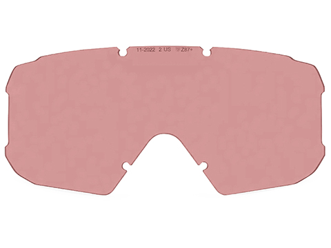 Revision MerlinHawk Ballistic Goggle Replacement Lens (Color: Vermillion)