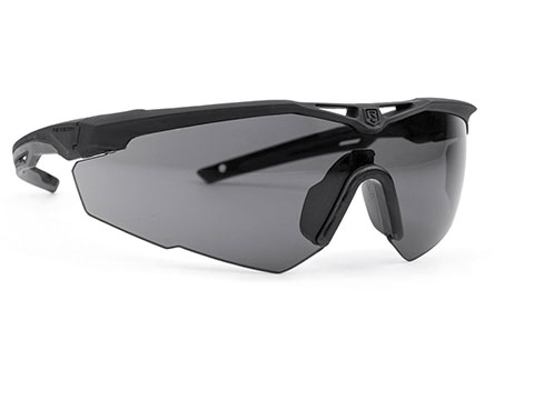 Revision Stingerhawk Basic Ballistic Eyewear Kit (Type: Black Frame / Smoke Lens)