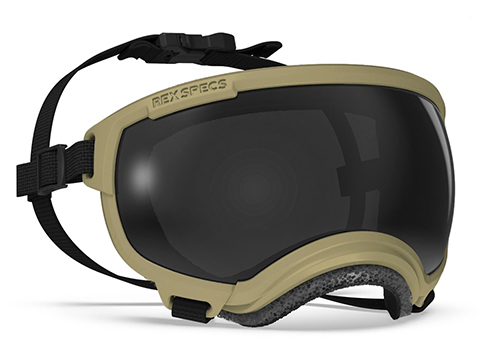 Rex Specs V2 Canine Goggles (Color: Coyote / Medium)