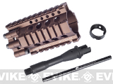 Madbull Daniel Defense 4 Lite RIS Kit for Airsoft M4 / M16 Series (Color: Dark Earth)