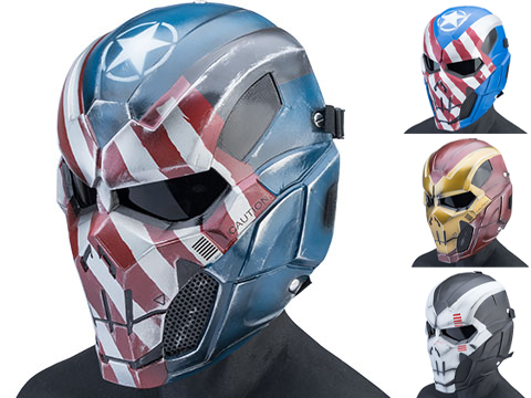 Evike.com R-Custom Fiberglass Iron Punisher Full Face Mask 