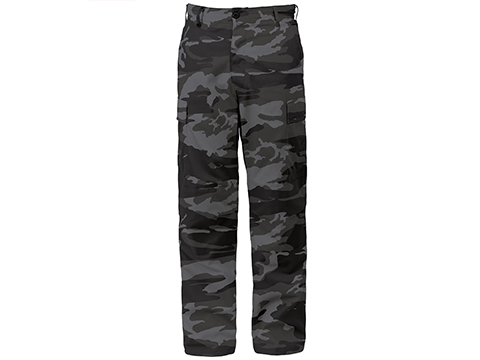 Rothco Camo Tactical BDU Pants (Color: Black Camo / 3X-Large)