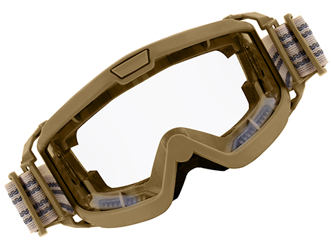 Rothco OTG (Over the Glasses) ANSI Rated / Mil-Spec Ballistic Goggles (Color: Coyote Brown / Clear Lens)