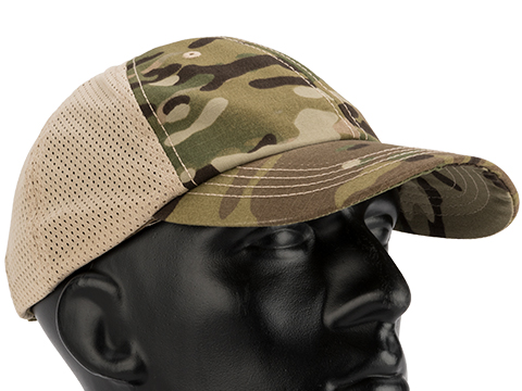 Mens Baseball Style Mesh Back Tactical Cap - Rothco Adjustable