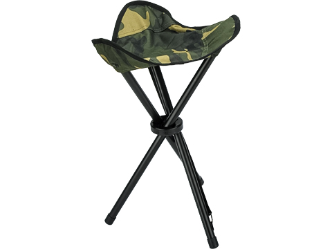 Rothco Collapsible Stool with Carry Strap (Color: Woodland)