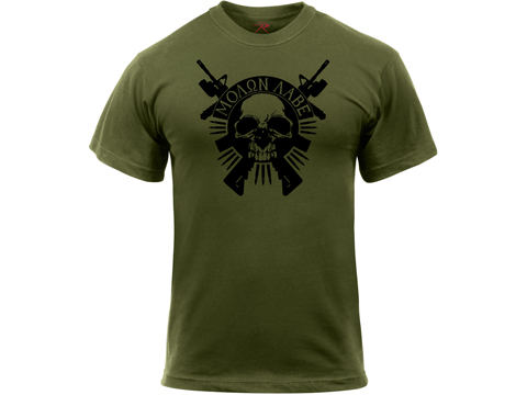 Rothco Molon Labe Skull T-Shirt (Size: Medium)