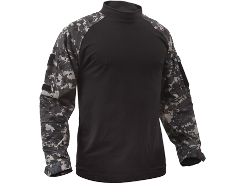 Rothco Tactical Airsoft Combat Shirt (Color: Subdued Urban Digital ...