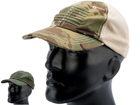 Rothco Mesh Back Tactical Cap w/ Embroidered Flag 