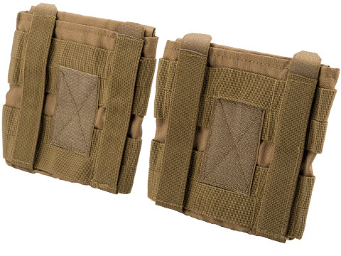Rothco Side Armor Pouch Set (Color: Coyote Brown)