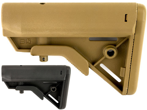 B5 Systems SOPMOD BRAVO Retractable Stock for AR15 Rifles 