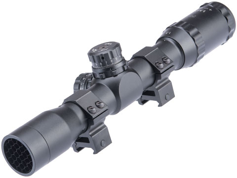 RWA 2.5 - 10 x 26 Rifle Scope with Red/Green Illuminated Reticle - Mil-Dot Reticle