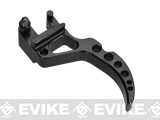 SPEED Airsoft Standard curved Trigger for AK Series Airsoft AEG Rifles - Black