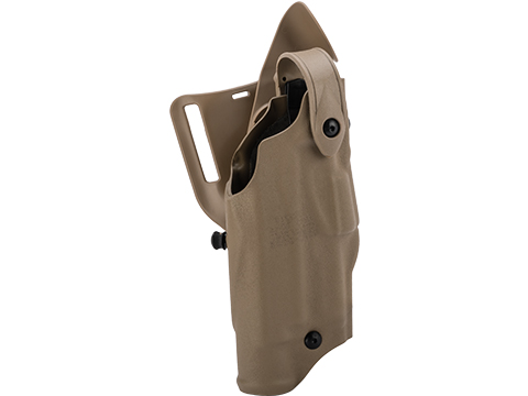 Safariland Model 6360 ALS/SLS Mid-Ride Level III Retention Duty Holster for CZ P10C w/ Light Flat Dark Earth - 1321894