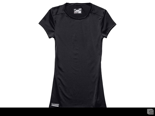 Under Armour Women's Tactical Heatgear� Compression Short Sleeve T-Shirt -  Black (Size: X-Small) | Pro Shop | Salient Arms