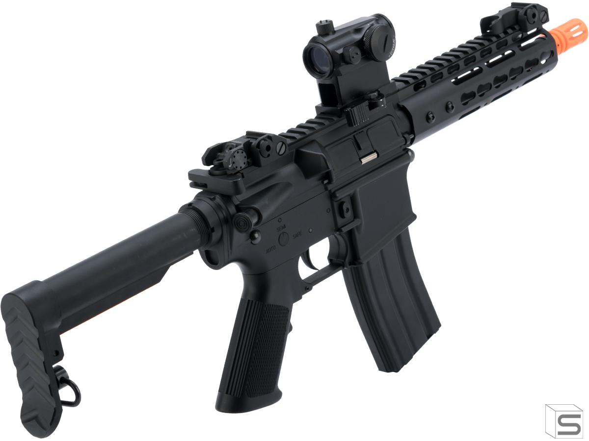 Golden Eagle M4 W Keymod Rail Full Size Polymer Airsoft Aeg