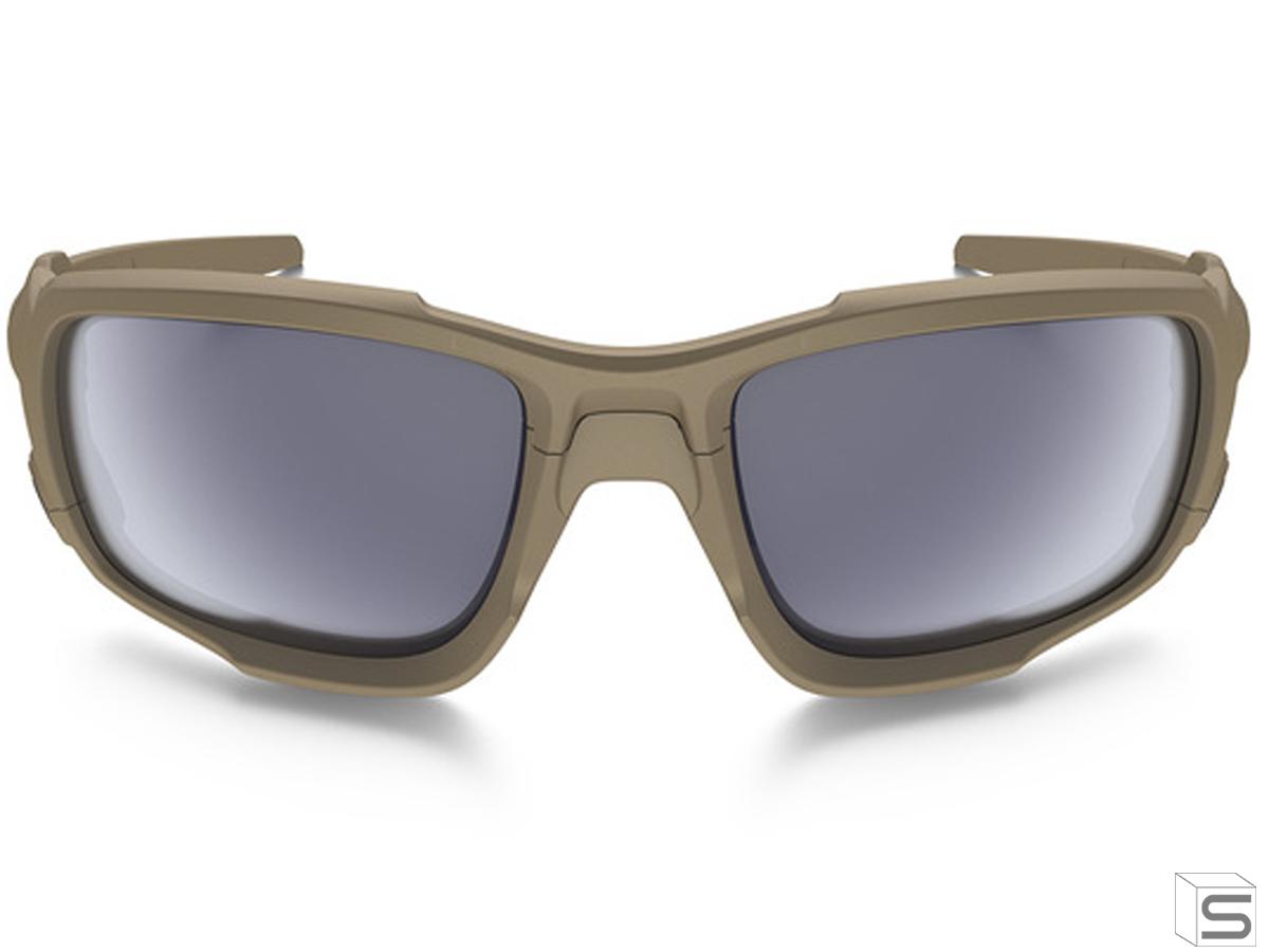 Oakley SI Ballistic Shocktube (Color: Tan / Grey Lenses) | Pro Shop |  Salient Arms