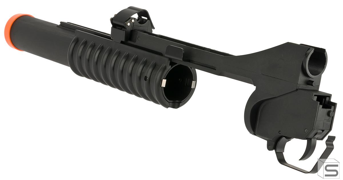 Matrix 40mm M3 Grenade Launcher For M4 M16 Series Airsoft Rifles Model Long Type Black Pro Shop Salient Arms