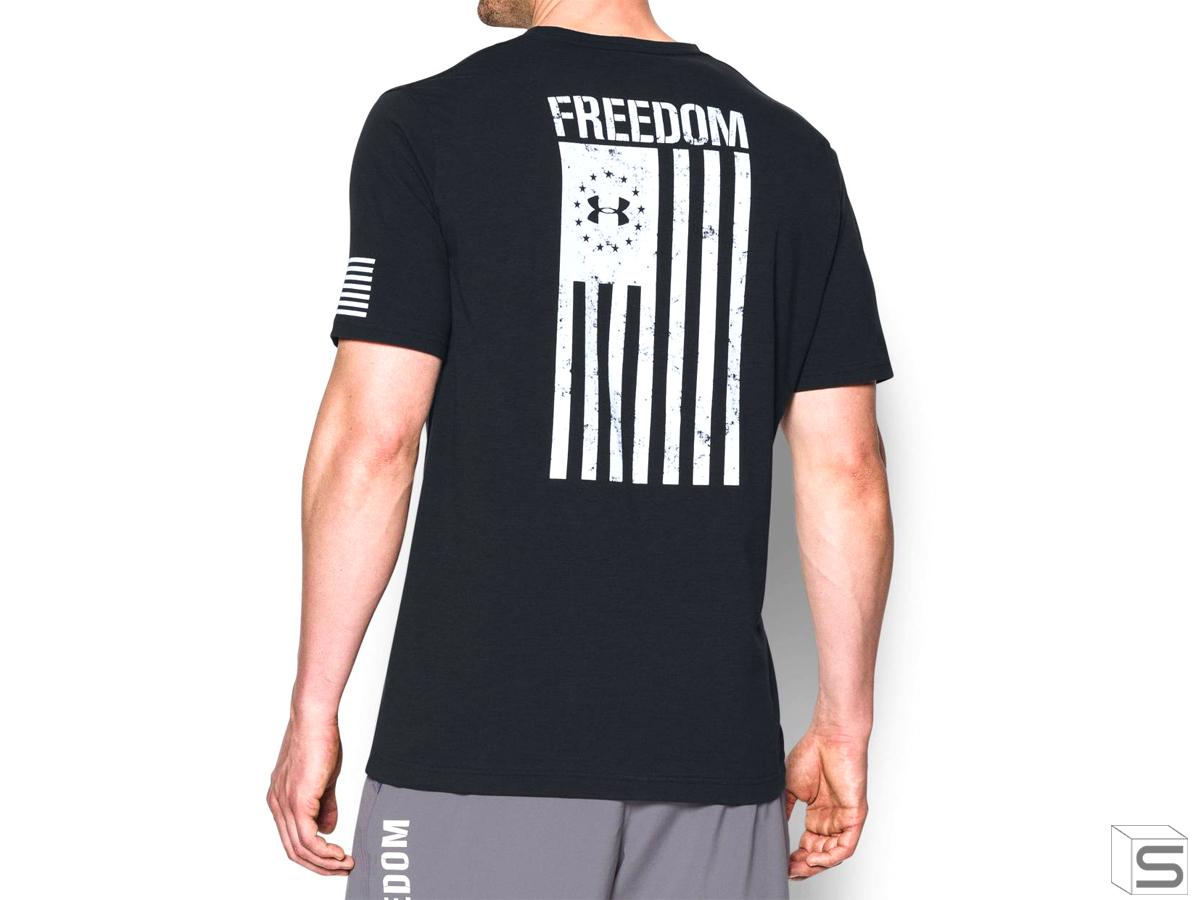 under armour freedom flag t shirt