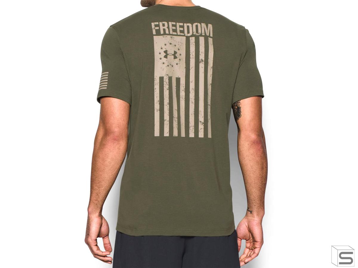 under armour freedom flag t shirt