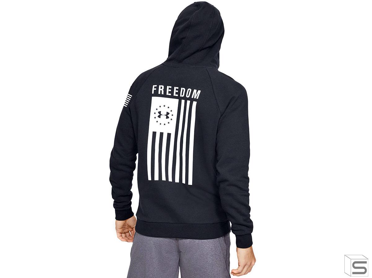 under armour freedom hoodie black