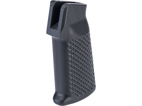 Angel Custom CNC G10 Pistol Grip for M4 Styled Gas Blowback Rifles (Model: Golf Texture / Black)