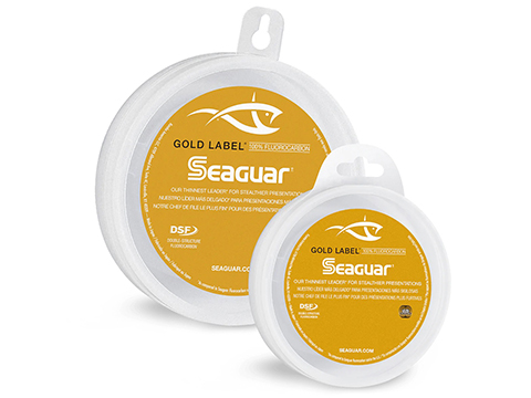 Seaguar Gold Label 100% Fluorocarbon Leader Material (Model: 50yd / 10lb)