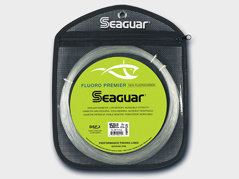 Seaguar Premier Big Game Fluorocarbon Leader Material (Test: 170lb)