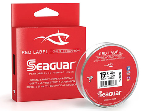 Seaguar Red Label 100% Fluorocarbon Main Line (Test: 20lb / 175yd)