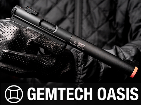 SOCOM Gear Gemtech High Power 400 FPS Oasis Airsoft Gas Pistol (Package: Gun Only)