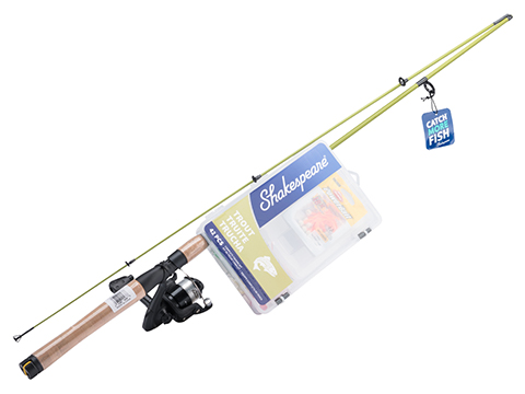 Shakespeare Catch More Fish Trout West Spinning Rod & Tackle Package