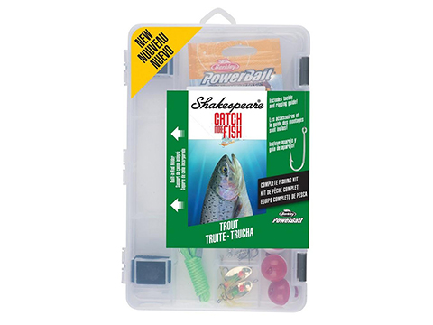 Shakespeare Catch More Fish Trout Kit w/ Tackle