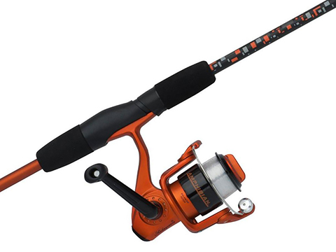 Shakespeare Amphibian® Spinning Combo Fishing Rod & Reel (Color: Orange)