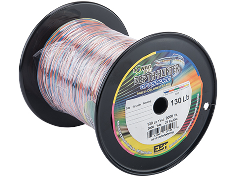 PowerPro Depth-Hunter Offshore Multi-Color Braided Fishing Line (Model:  65lbs / 3000yds), MORE, Fishing, Lines -  Airsoft Superstore