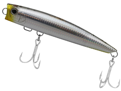 Shimano Pop Orca Slim Floating Topwater Jig w/ Bubble Chamber (Model: 180mm / Clear Silver)