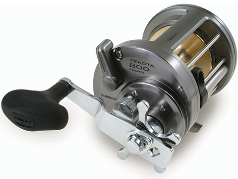 Shimano Tekota Conventional Star Drag Trolling Fishing Reel (Model: 800 ...