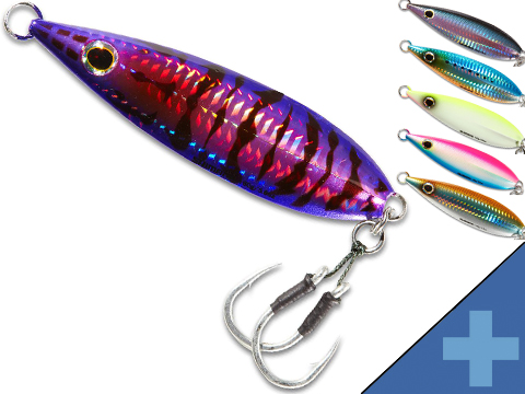 Shimano Butterfly Flat Fall Jig (Color: Pink Blue / 80g)