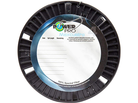 Power Pro Maxcuatro Braided Fishing Line (Color: White / 80 Pounds