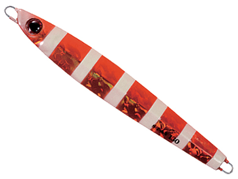 Shout! Fisherman's Tackle Stay Fishing Jig (Color: Red Zebra Glow / 300g)