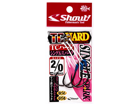 Shout! Fisherman's Tackle TC Spark Hook (Size: 2/0), MORE