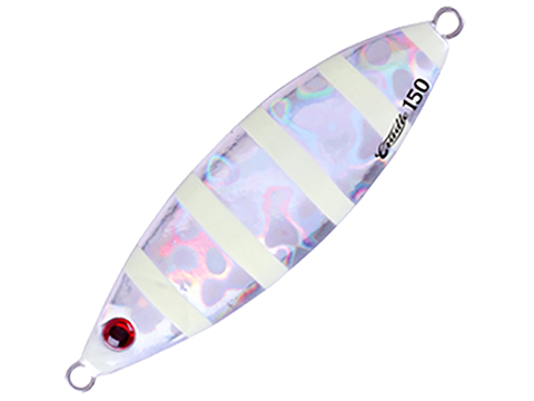 Shout! Fishing Tackle Cradle Fishing Jig (Color: Zebra Glow / 200g)