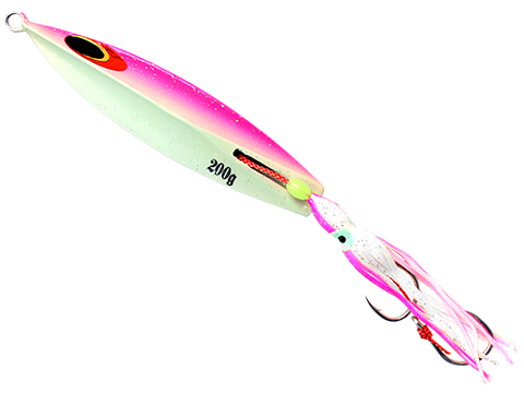 Sea Falcon Drain Inchiku Deep Sea Fishing Jig (Color: Full-Glowing Pink / 200g)