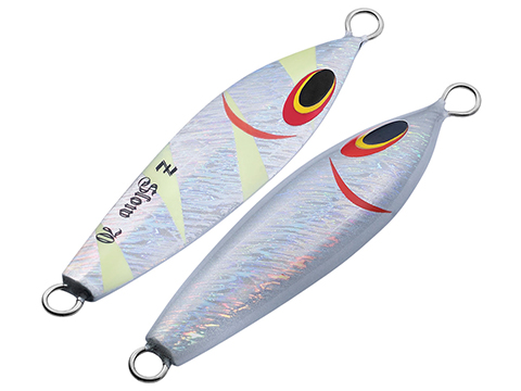 Sea Falcon Z Slow Deep Sea Fishing Jig (Model: Lightning Glowing Silver / 350g)