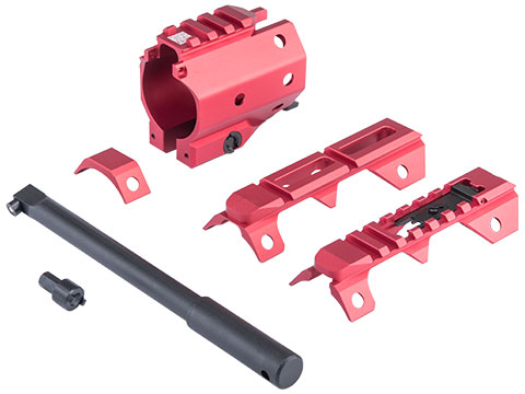 Strike Industries Sight & Rail Attachment Set for GRIDLOK AR-15 Handguards (Color: Red)