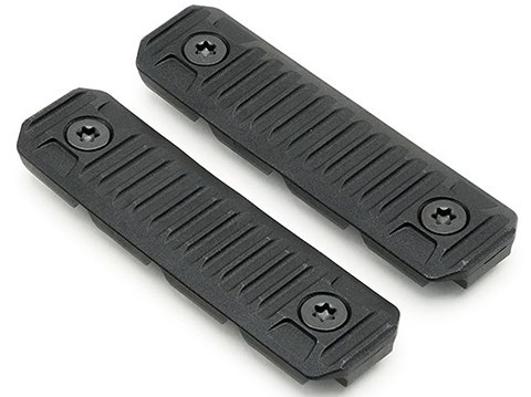 Strike Industries M-LOK Cable Management Rail Cover Set (Model: Long / Black)