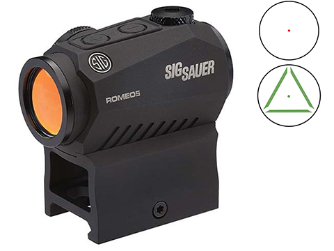 SIG Sauer ROMEO5 1x20mm 2 MOA Compact Sight w/ High & Low Mounts 